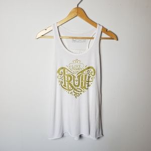 Human Unlimited Live Your Truth Yoga Lounge Tank - Small